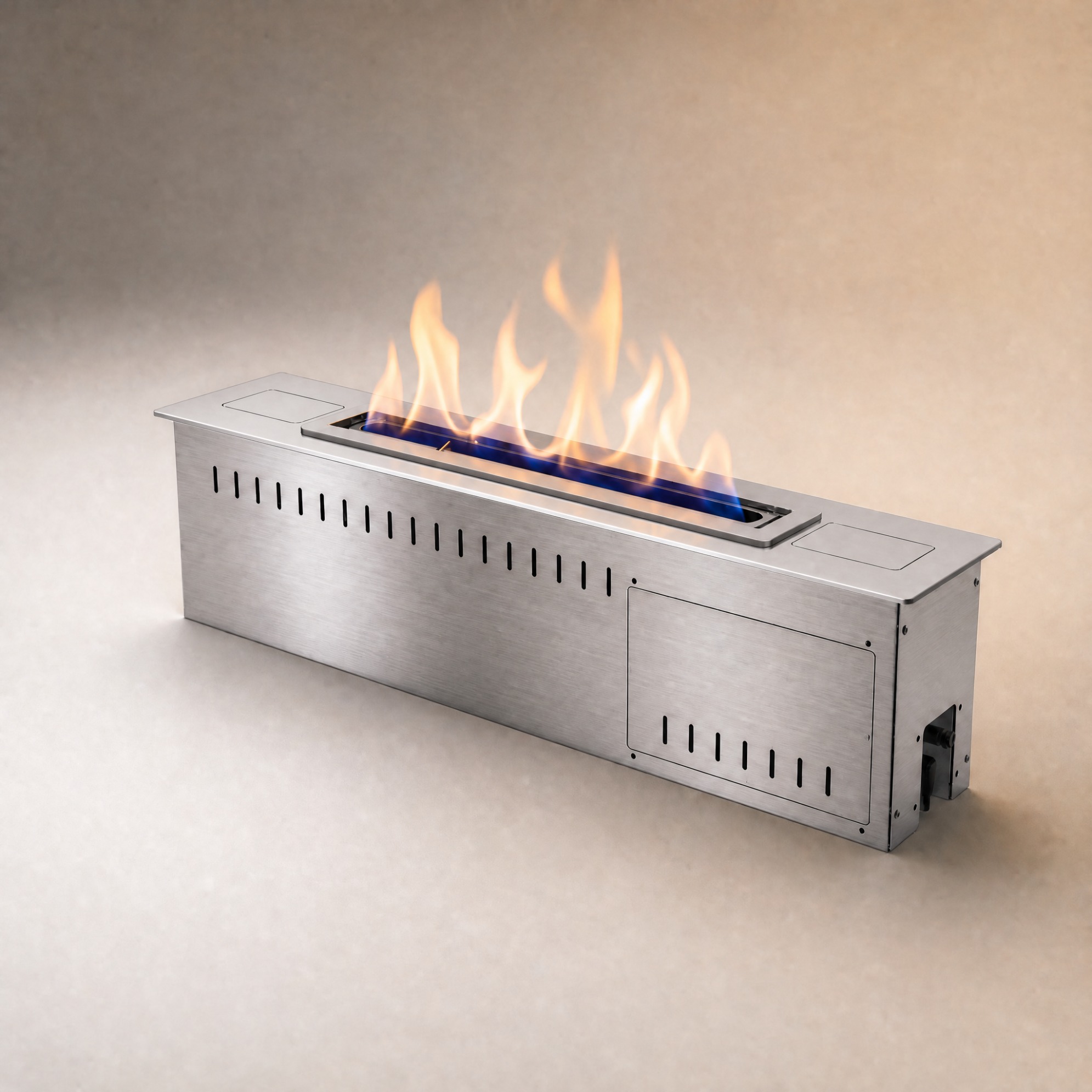 SEFIRE RCFB Slim smart ethanol burner with narrow 128 millimeter body